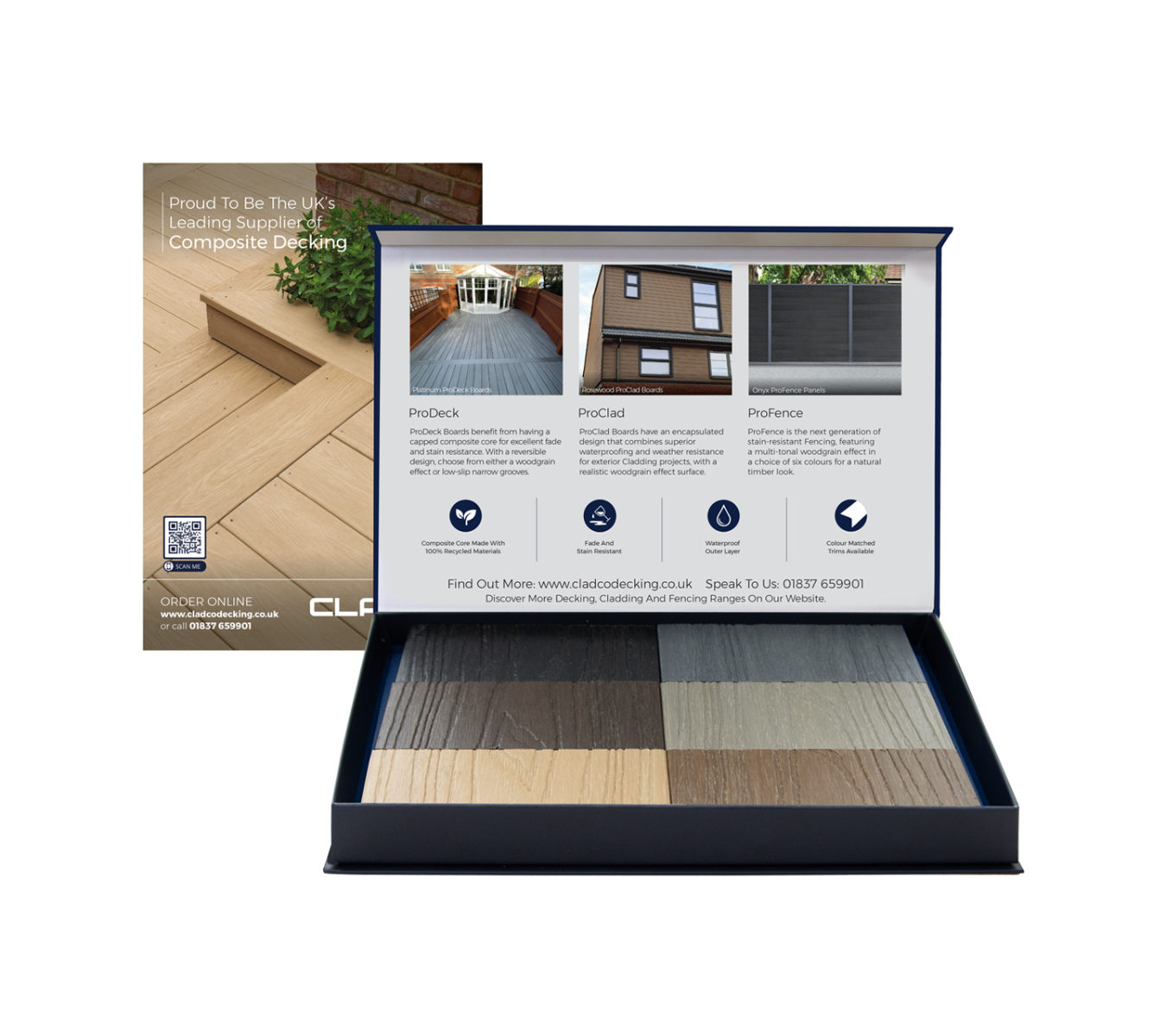 ProDeck Composite Decking Sample Pack