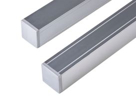 Composite Fence Posts, aluminium 68mm x 68mm Aluminium 2.7m long