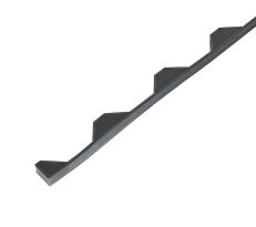 Profiled Foam Eaves Fillers to Fit 34/1000 Supaseal (25mm) Black With 6mm Base