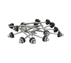130mm Screws to Wood With Baz Washer (Pack of 100)