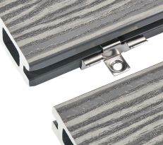 Composite Decking Hidden Stainless Steel Clips + M4x30 SS wood screws (100 Pack)