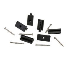 Composite Decking T-Clip Fixings and Screws (Pack of 100)