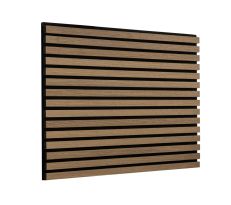 2.4m Acoustic Internal Slatted Wall Panels