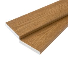 3.6m Nordeck Woodgrain Effect Decking Board