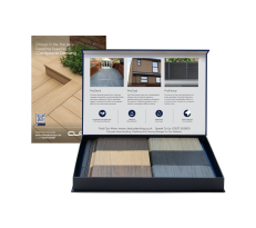 ProClad Woodgrain Composite Wall Cladding Sample Pack