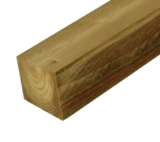 Sawn Green Treated Timber Post 100mm x 100mm x 3000mm