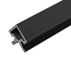 2.5m Composite Slatted Wall Cladding External Corner Profile Trim