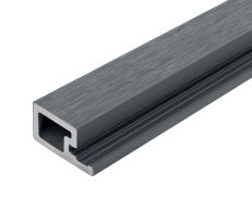 2.5m Composite Slatted Wall Cladding Single Start Profile Trim