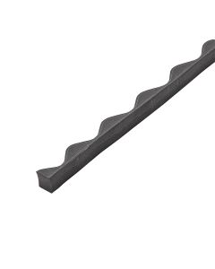 Corrugated 13/3 Profiled Foam Fillers Supaseal (25mm) Black With 6mm Base