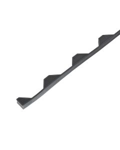 Profiled Foam Eaves Fillers to Fit 34/1000 Supaseal (25mm) Black With 6mm Base