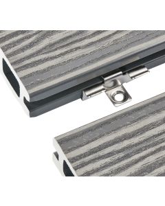 Composite Decking Hidden Stainless Steel Clips + M4x30 SS wood screws (100 Pack)