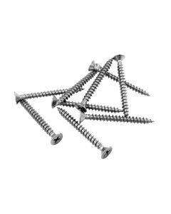 M4x40mm Stainless Steel Wood Screws (Pack of 100)