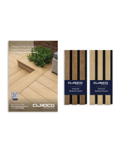 Internal Slatted Wall Panels Sample Pack