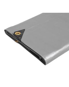 Heavy-Duty Waterproof Tarpaulin with Eyelets (270 GSM)
