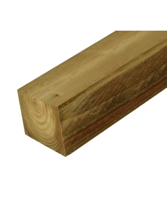 Sawn Green Treated Timber Post 100mm x 100mm x 3000mm