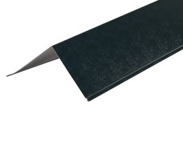90º Corner Barge Flashings in PVC Plastisol finish - 3m 200mm x 200mm - Slate Blue