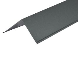 90º Corner Barge Flashing in GreenCoat® Pural - 200mm x 200mm - Slate Grey