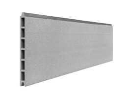 3.6m Signature Composite Fencing Panel - Light Grey