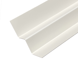 3m Fibre Cement Wall Cladding Internal Corner Profile Trim - Cream