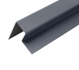 3m Fibre Cement Cladding Wall End Profile Trim - Slate