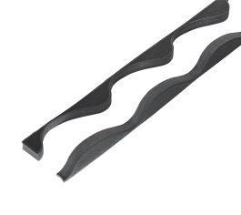 Pairs of Fillers to Fit 41/1000 Cladco Tileform Profile Supaseal (25mm) Black With 6mm Base
