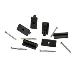 Composite Decking T-Clip Fixings and Screws (Pack of 100)