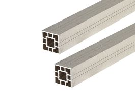 3m Signature Composite Fence Panel Posts - Ivory