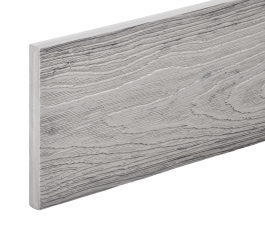 3.6m Nordeck Woodgrain Effect Fascia Board - Silver Birch