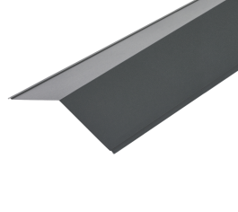 130º Ridge Flashings in GreenCoat® Pural - 200mm x 200mm - Slate Grey