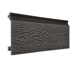 3.6m Signature Woodgrain Composite Wall Cladding - Charcoal