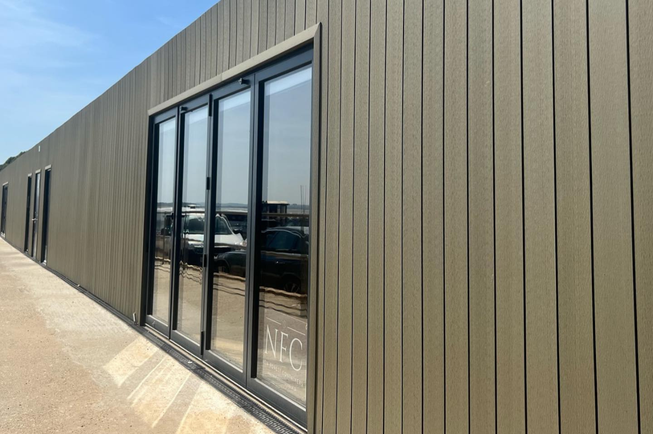Transforming A Beachfront Exterior | Cladco Composite Wall Cladding In Olive Green