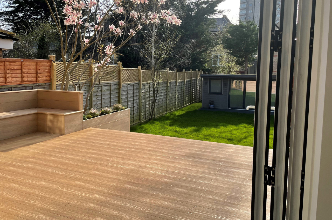 The Perfect Summer Garden | Cladco Nordeck Decking Boards In Cedar Wood
