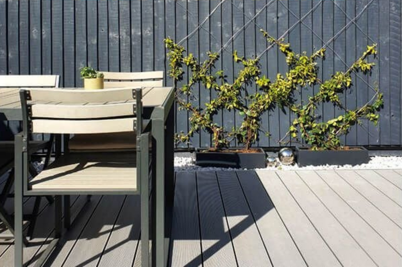 Cladco Light Grey Decking Boards - ThatDesignCouple