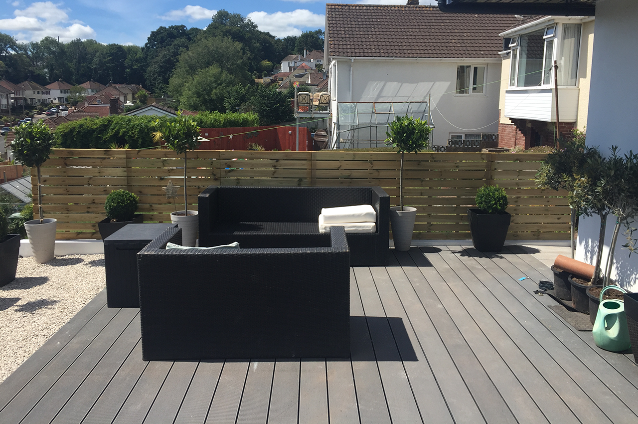 Adding decking to your garden, creating layers, and adding depth can make your space seem and feel larger