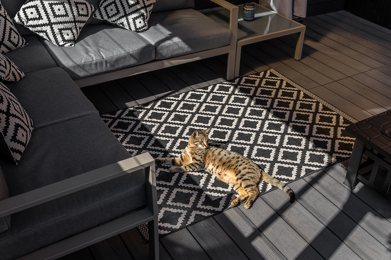 Coastal Garden Retreat | Cladco Woodgrain Composite Decking Design