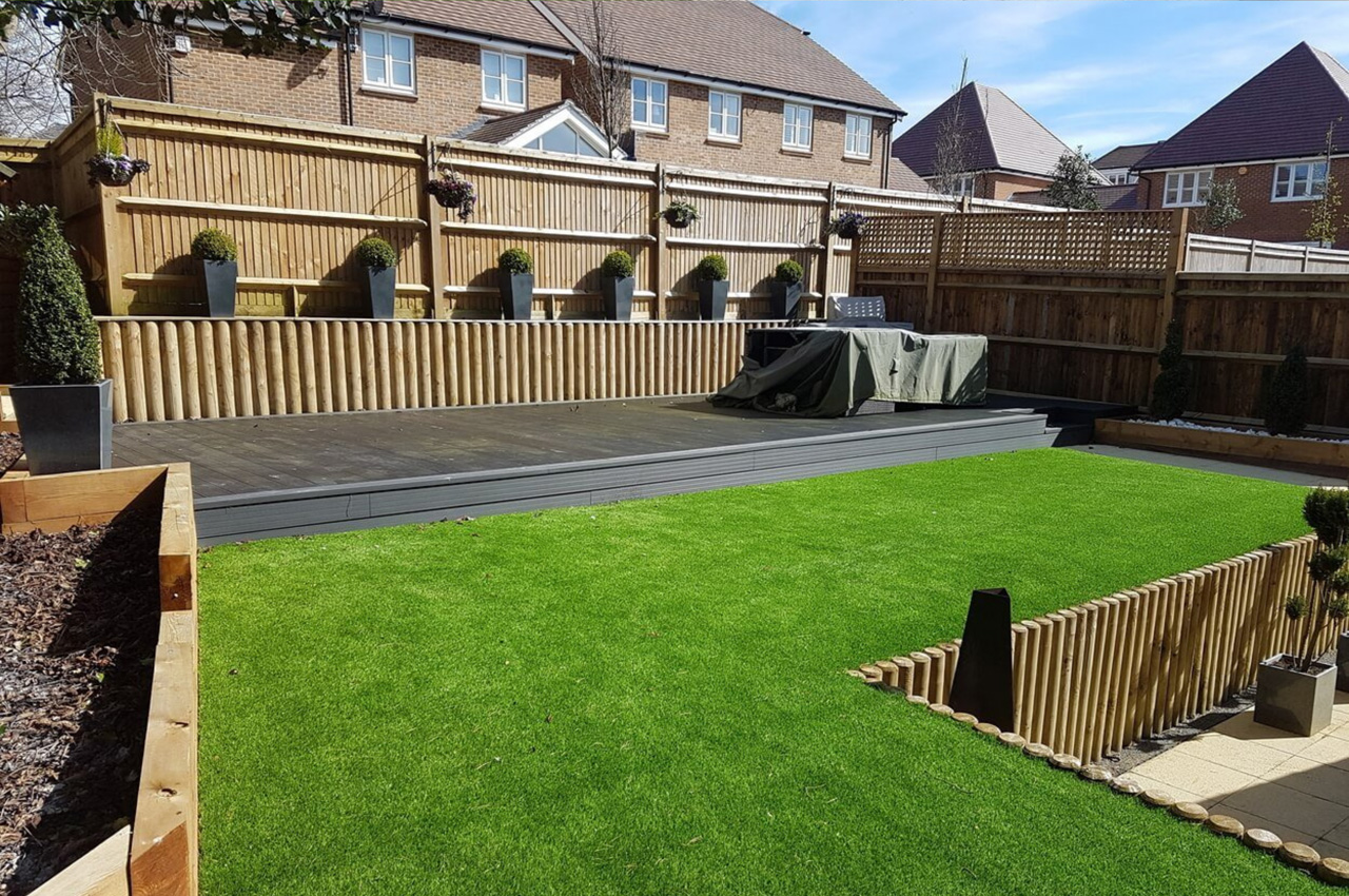 Design a modern, low-maintenance garden with Cladco Composite Decking and Fencing