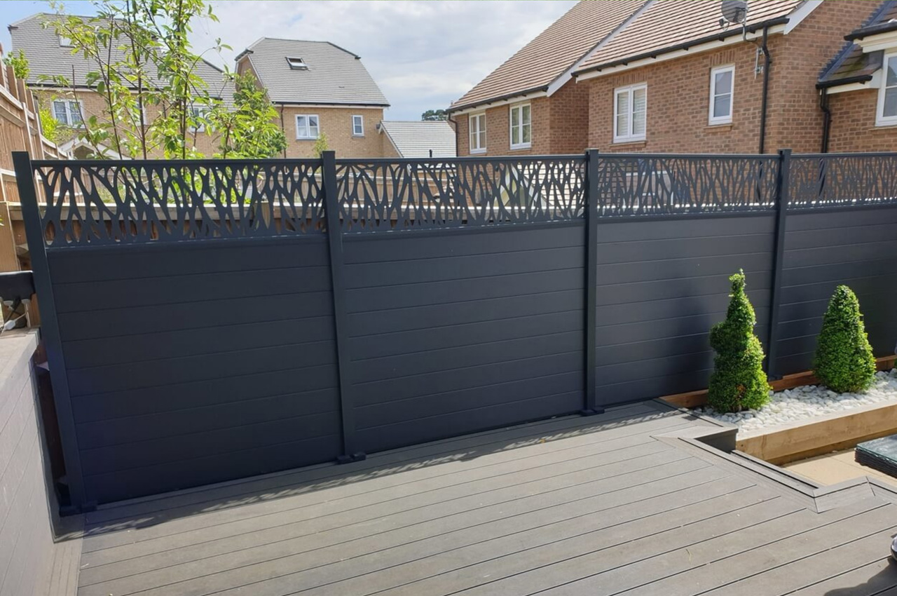 Design a modern, low-maintenance garden with Cladco Composite Decking and Fencing