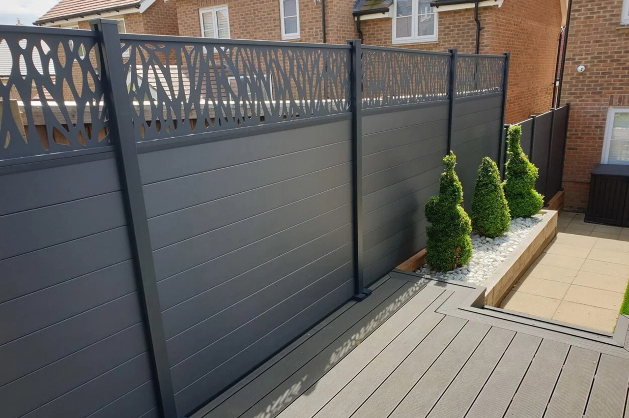 Design a modern, low-maintenance garden with Cladco Composite Decking and Fencing