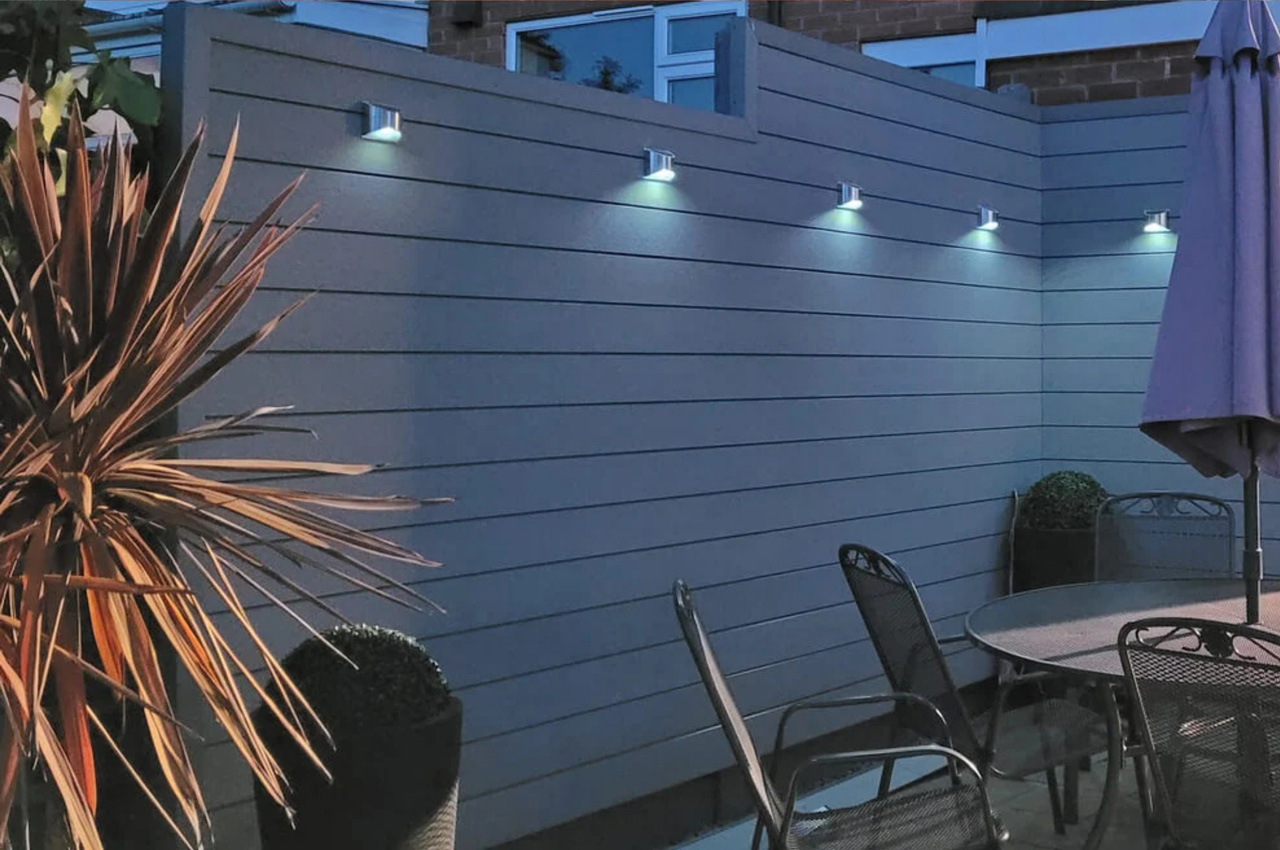Cladco Composite Wall Cladding Boards make for a low-maintenance partition