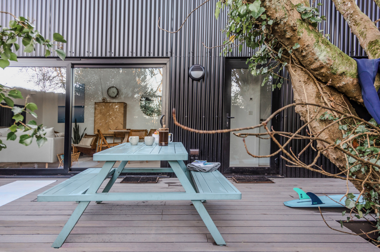 Treehouse Cladding | 13/3 Corrugated Roofing Sheets In Black