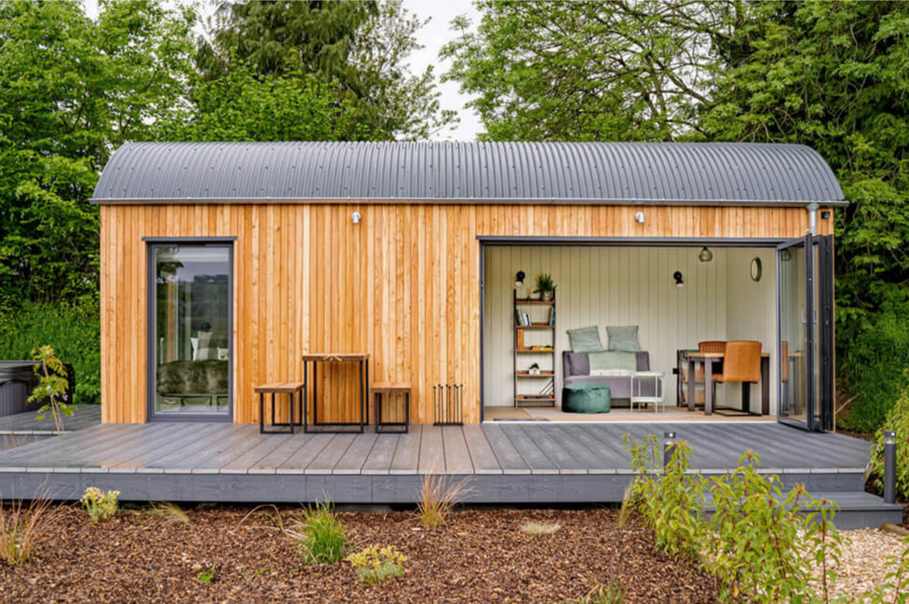 Cladco Nordeck Decking in Ash Grey | @milkshedholidaysdevon 