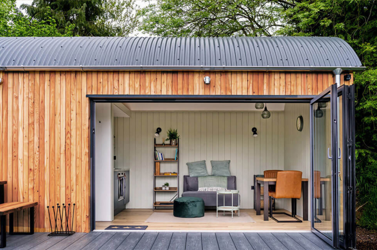Cladco Nordeck Decking in Ash Grey | @milkshedholidaysdevon 