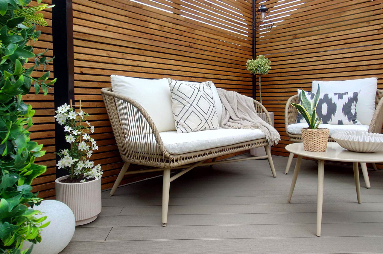 Corner garden | @castleprimeconstruction_