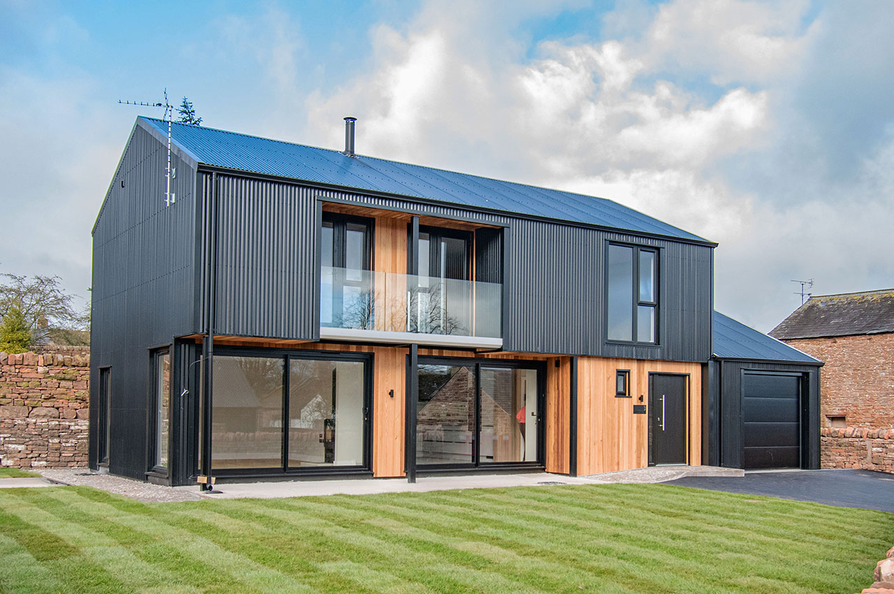 Two Tone Wall Cladding | Cladco Roofing