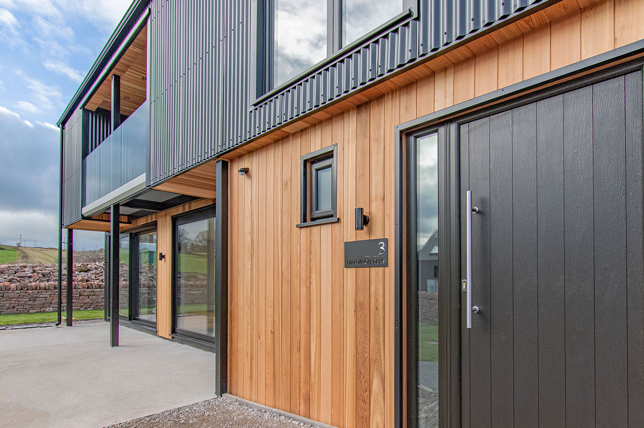 Two Tone Wall Cladding | Cladco Roofing