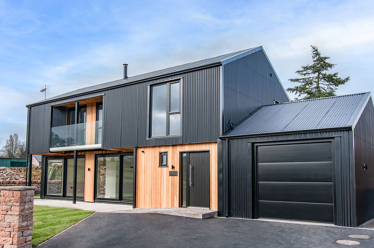 Two Tone Wall Cladding | Cladco Roofing
