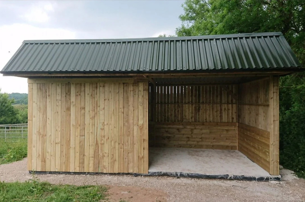 Juniper Green Box Profile 34/1000 PVC Roofing Sheets