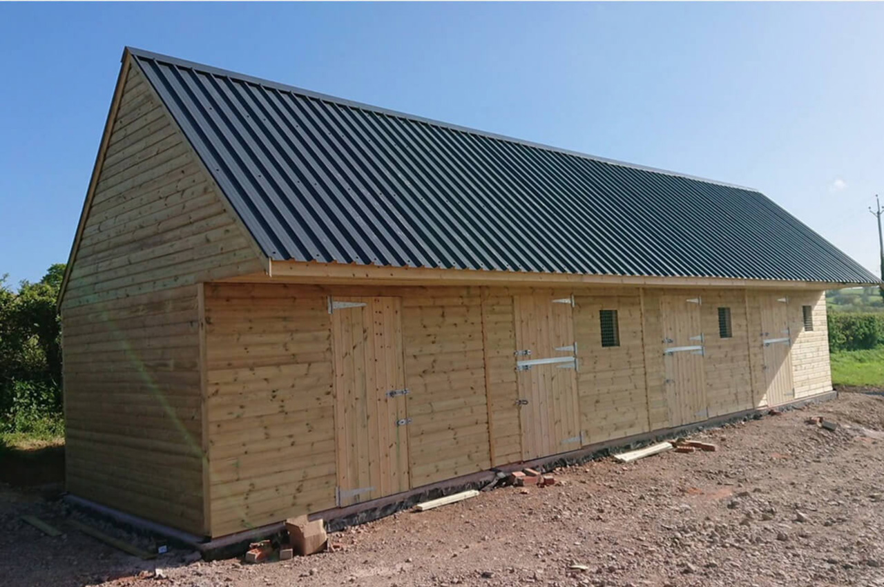 Cladco Box Profile 32/1000 Roofing Sheets in Anthracite PVC