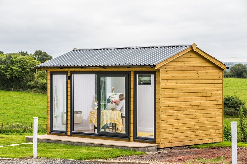 Bespoke Timber Garden Buildings with Corrugated Roofing – Shields Buildings