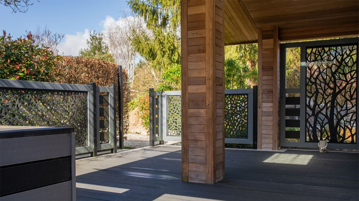 Luxury Holiday Cabins Enhanced with Composite Decking - Palstone Lodges